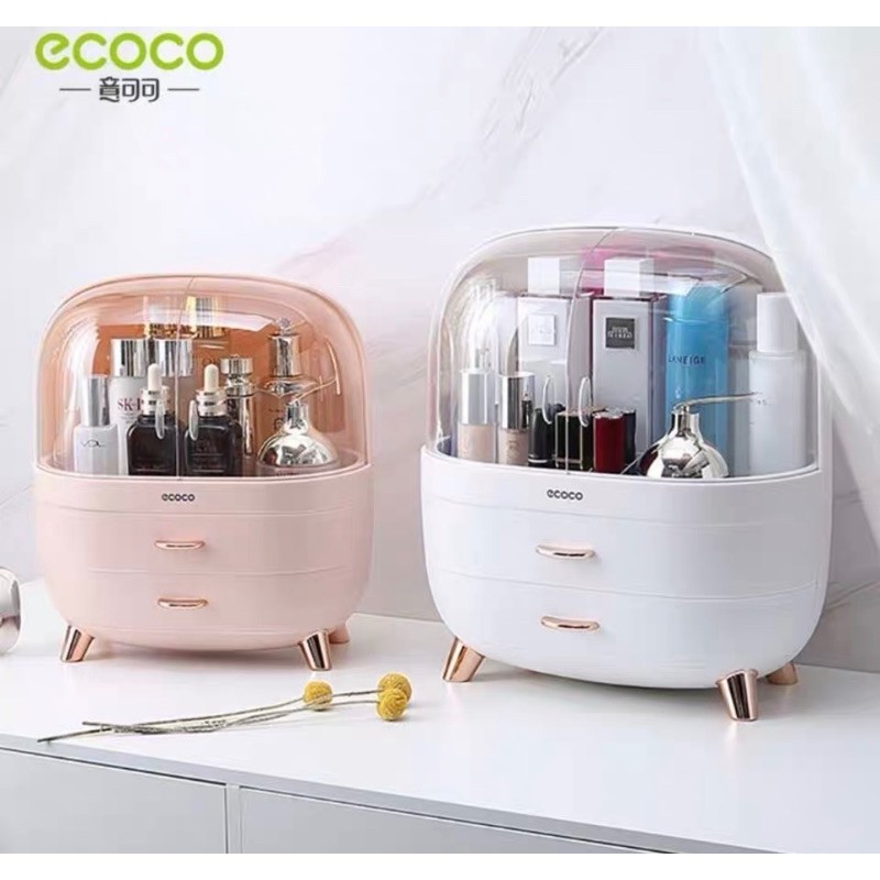 [Mã LIFE50KALL giảm 10% đơn 200K] TỦ ĐỰNG MỸ PHẨM, TỦ ĐỰNG ĐỒ ECOCO 3 NGĂN CAO CẤP MẪU MỚI 2021