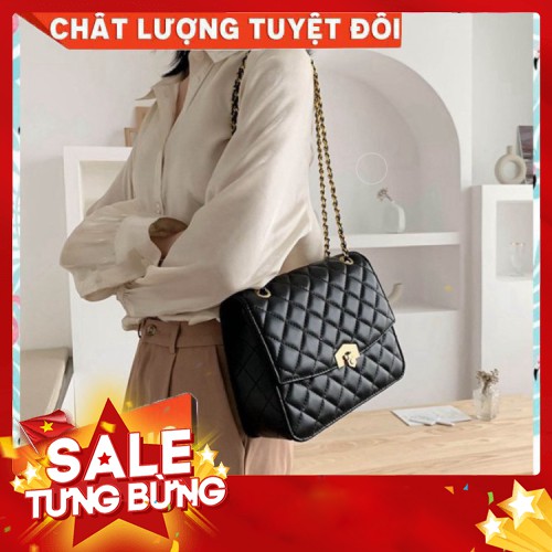 Túi Xách Thời Trang Da Trần Trám Khóa Gập Siêu Hot | BigBuy360 - bigbuy360.vn