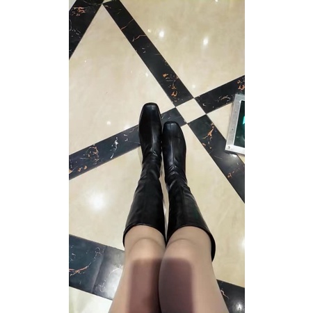 Boot da cao đế 5cm săn sale