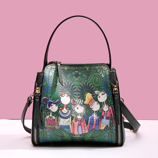 Túi xách mini họa tiết cô gái rừng xanh 🎀🎀🎀