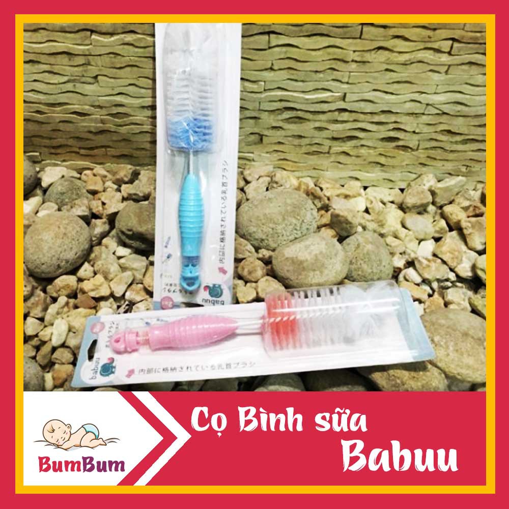 [Babuu Nhật Bản]✨✨Cọ bình sữa 2 in 1 Babuu