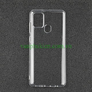 Ốp lưng silicon Samsung A21/ A21S trong suốt (Loại tốt)