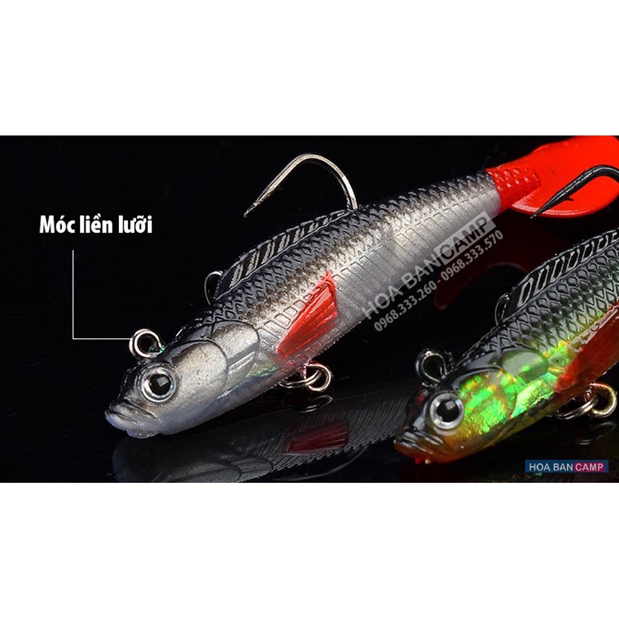 Mồi Lure Cá Thòi Lòi Kèm Lưỡi | 8g - 12g