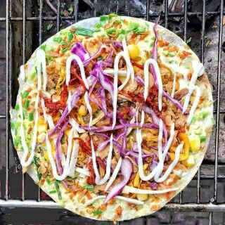 1 xấp vỏ bánh tráng nướng (48 cái) Chuẩn Đà Lạt