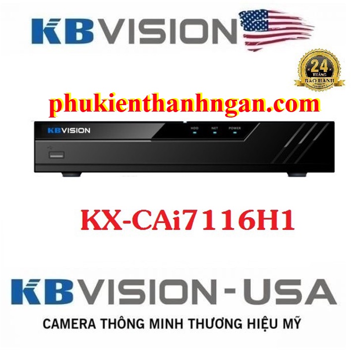 Đầu ghi camera KBVISION 16 kênh KX-CAi7116H1