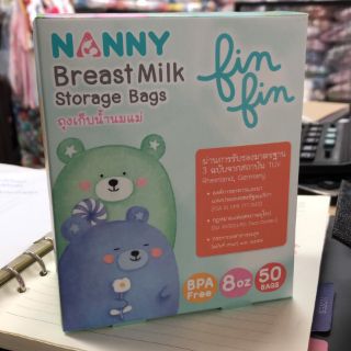Túi trữ sữa Nanny (mẫu mới 250ml)