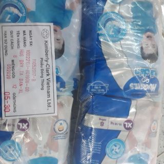 Tã dán huggies size xl 96 miếng