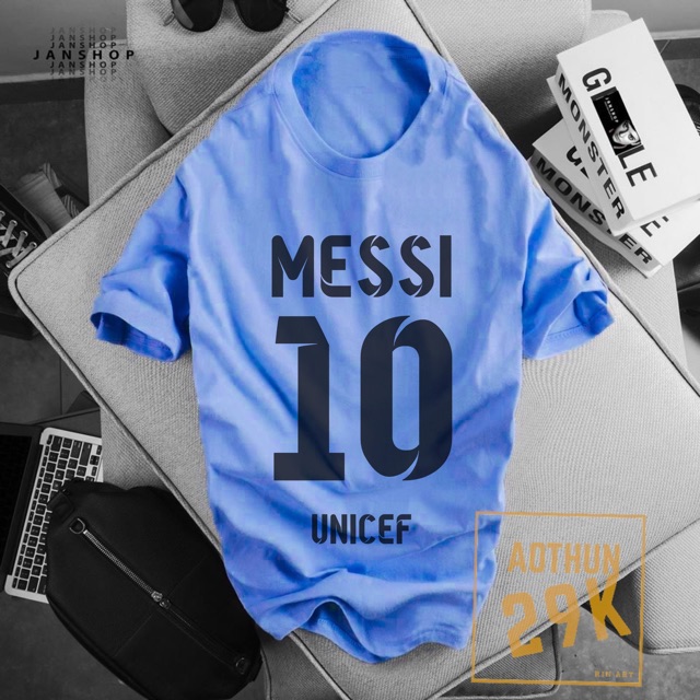 ALBUM 697 - ÁO THUN UNISEX MESSI SỐ 10