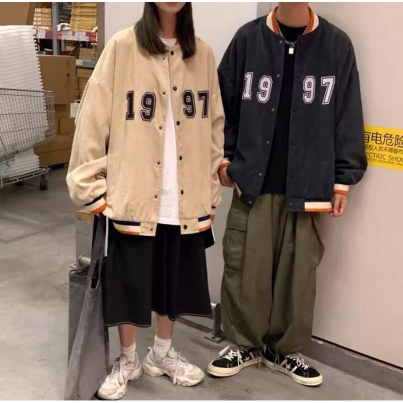 ÁO BOMBER NHUNG 1997 HÌNH THÊU TOÀN BỘ - ẢNH THẬT | BigBuy360 - bigbuy360.vn