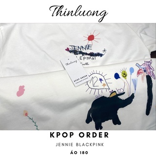 ( Sẵn) 🧚 Áo thun Jennie a little Elephant