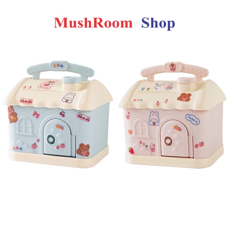 Ống Heo Tiết Kiệm Kiểu Dáng Hoạt Hình Đáng Yêu Dành Cho Bé