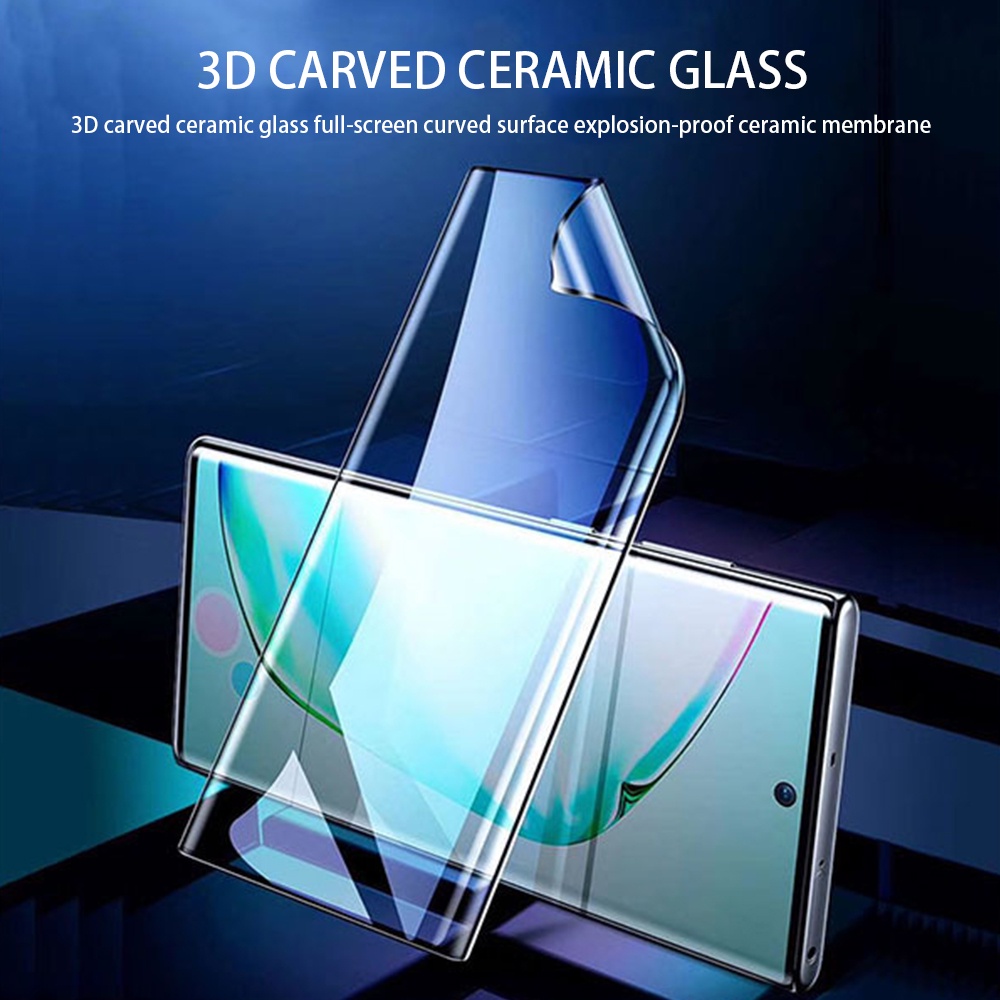 Miếng DáN MàN HìNh Nano PMMA PET Cho Samsung Galaxy S23 Plus S22 S21 S20 Ultra S8 S9 Note 8 9 10 20
