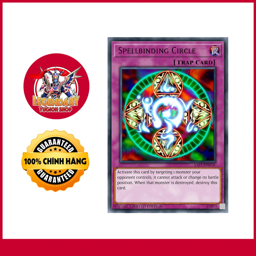 [Thẻ Bài Yugioh Chính Hãng] Spellbinding Circle