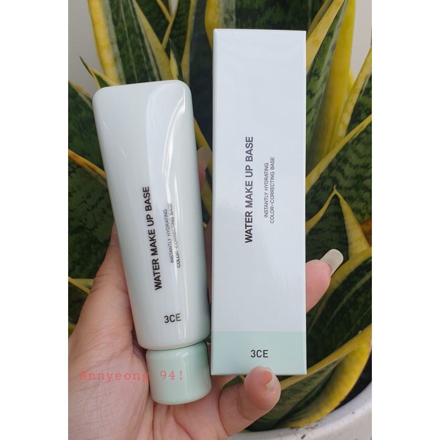 Kem Lót Điều Chỉnh Màu Da 3CE Water Make Up Base 45ml