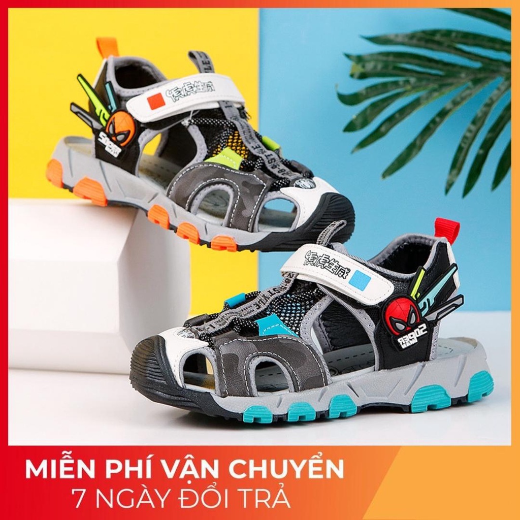 Dép sandal Rọ Siêu Nhân học sinh cao cấp NB888 Quảng Châu cho bé từ 3 đến 12 tuổi