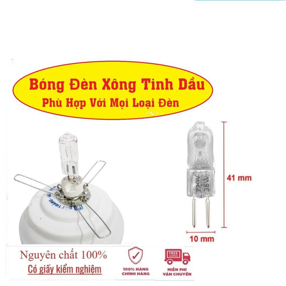 Bóng đèn xông tinh dầuTDX Halogen dùng cho tất cả các loại máy xông tinh dầu thông số kĩ thuật 220V/35W