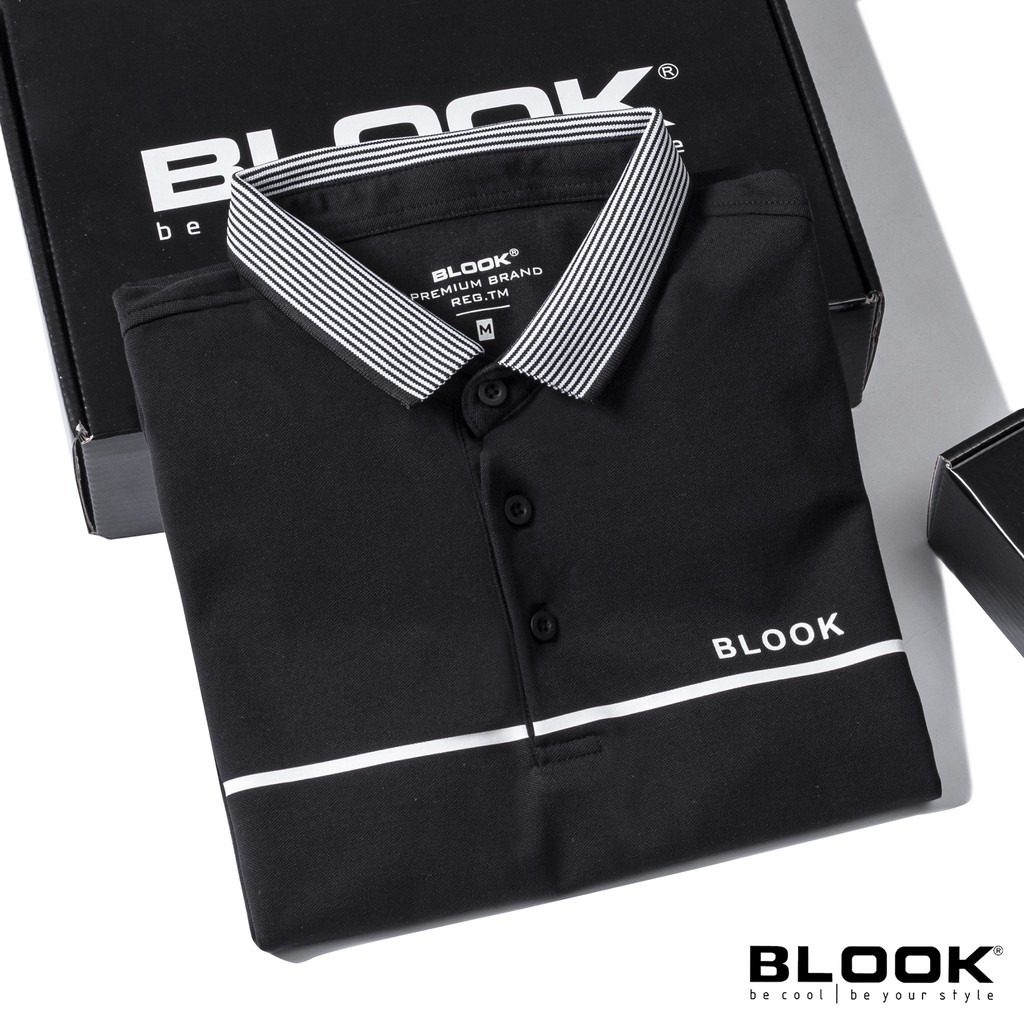 Áo polo nam slimfit BLOOK chất vải thun cá sấu cotton co giản phối kiểu trẻ trung 43833  (HÌNH THẬT) | BigBuy360 - bigbuy360.vn