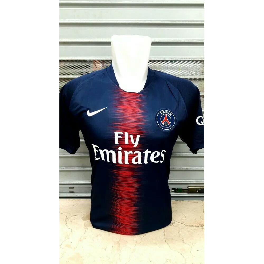 Áo Thun Thể Thao Bóng Đá Psg Home 2018 / 2019 4ykd Chất Lượng Cao