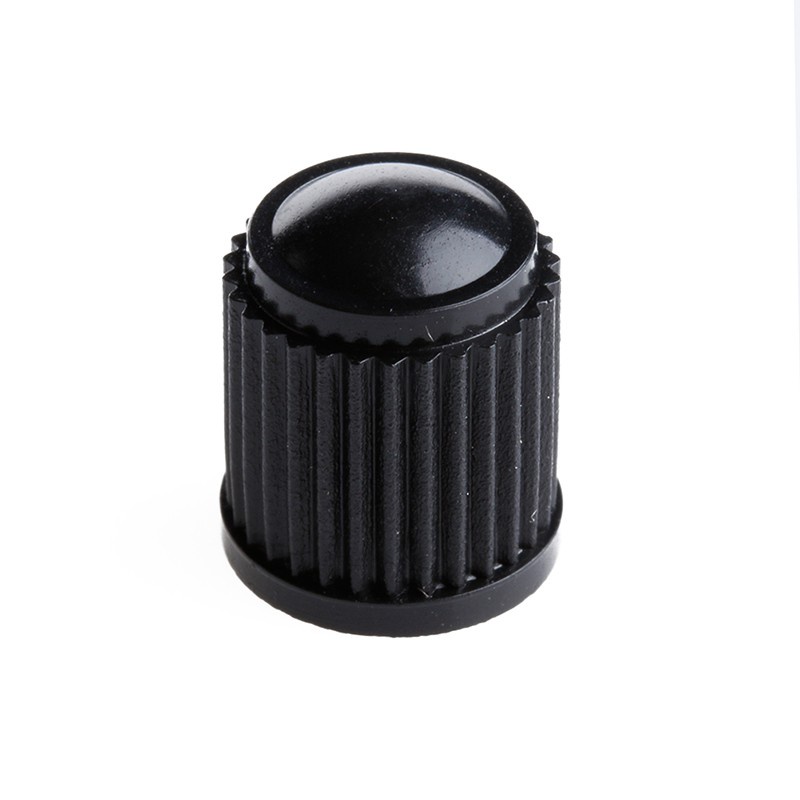 Set 100 nắp nhựa màu đen dùng đậy van bánh xe hơi/ xe máy/ xe đạp
