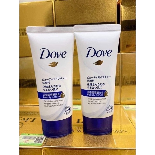 Sữa rửa mặt Dove tinh chất - Serum cấp ẩm và cho da mềm mượt 30g