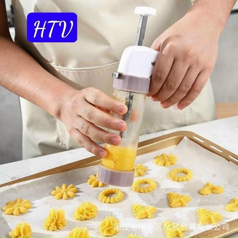 DỤNG CỤ TẠO HÌNH BÁNH siêu hot ( kèm 19 đầu tạo hình)