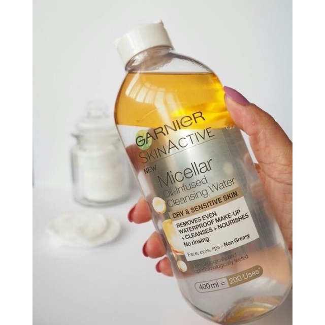 Nước Tẩy Trang làm Sạch Sâu Garnier Micellar Cleansing Water