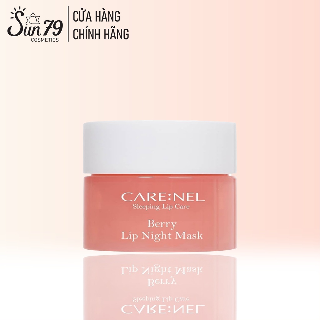 Mặt Nạ Ngủ Môi Dưỡng Ẩm, Hồng Môi Hương Dâu Care:nel Lip Night Mask Berry 5g