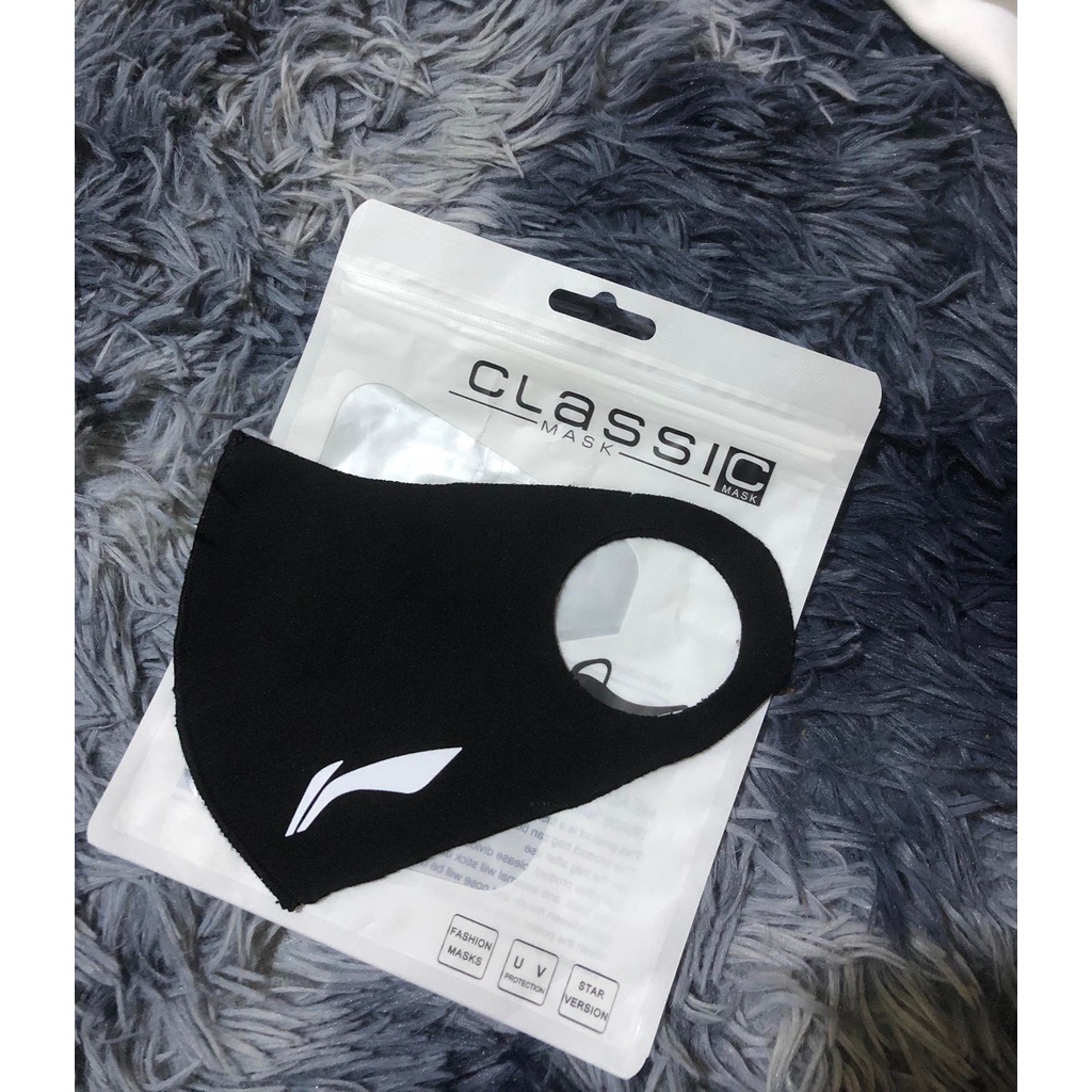 Combo 3 chiếc khẩu trang vải Li-ning cao cấp