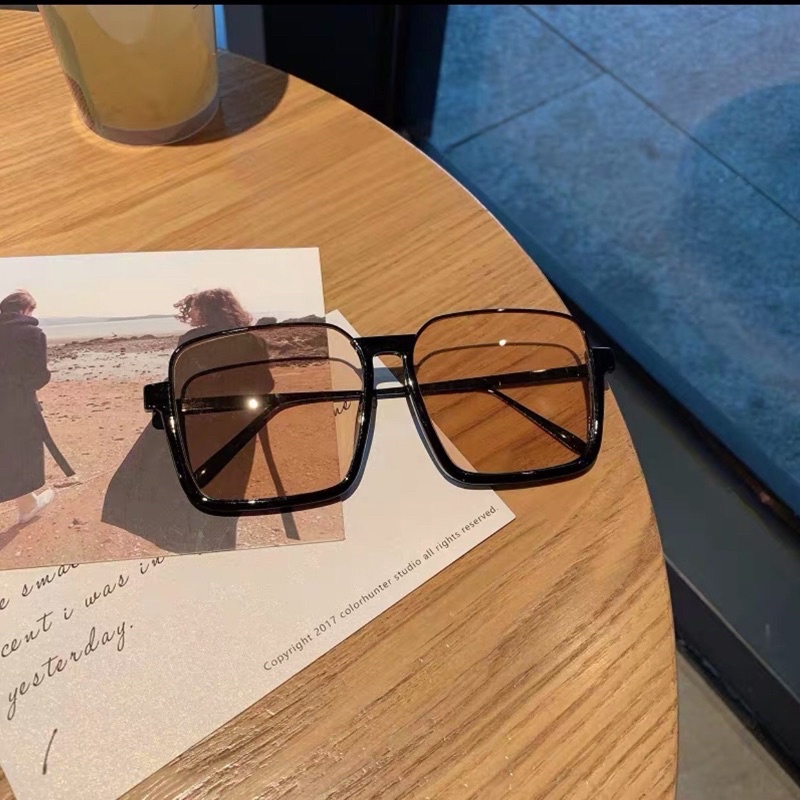 Mắt kính nữ vuông xuất GM chống nắng tia UV, kính mát thời trang cao cấp - ms146