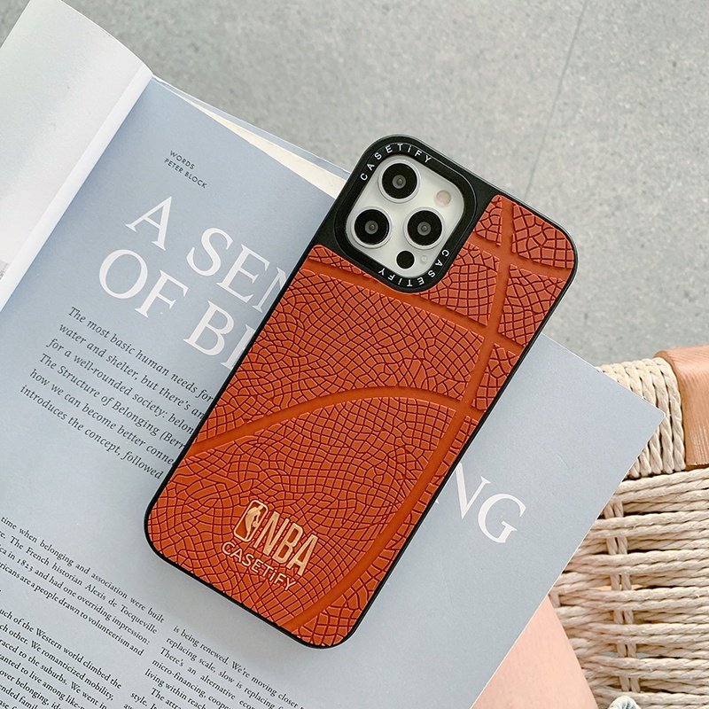 Ốp Điện Thoại Silicon Cứng In Hình NBA 3D Cho iPhone 14 13 12 11 Pro Max X XS XR 6 6s 7 8 Plus