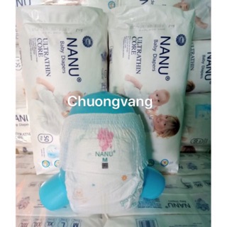 Combo 100miếng (2 gói) bỉm quần NANU size M, L, XL, XXL, XXXL