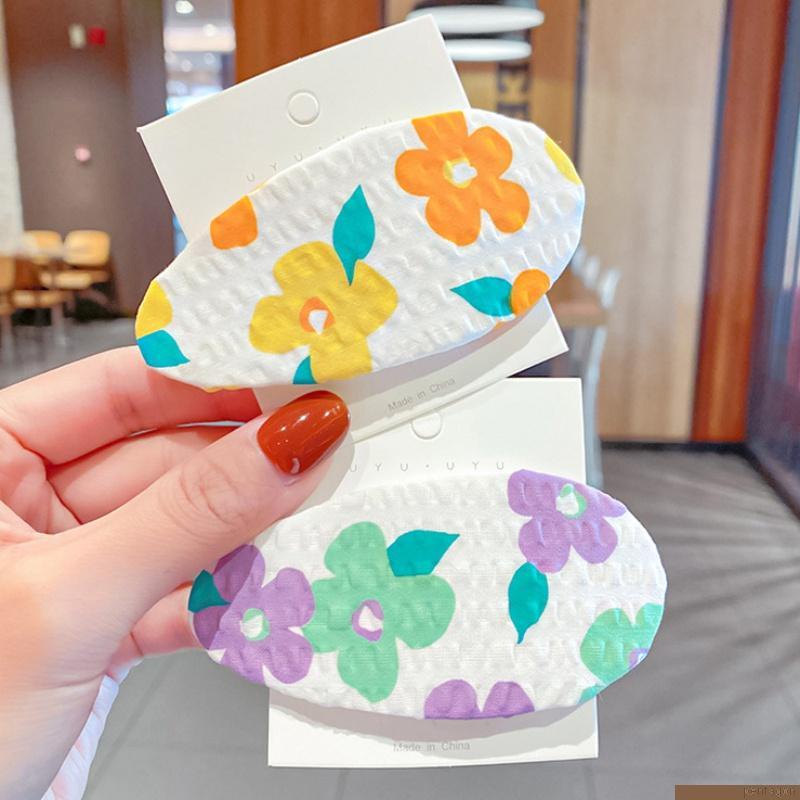 Kẹp tóc BB đính hoa dễ thương cho bé gái