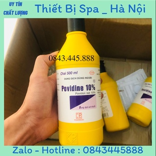 Dung dịch sát khuẩn Povidine 10% 500ml