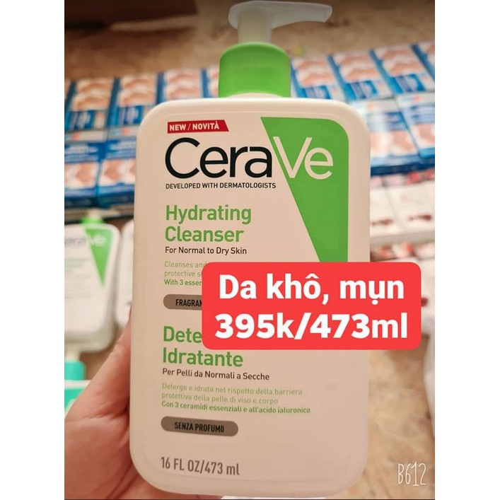 Sữa rửa mặt Cerave bản Pháp - BILL NGA