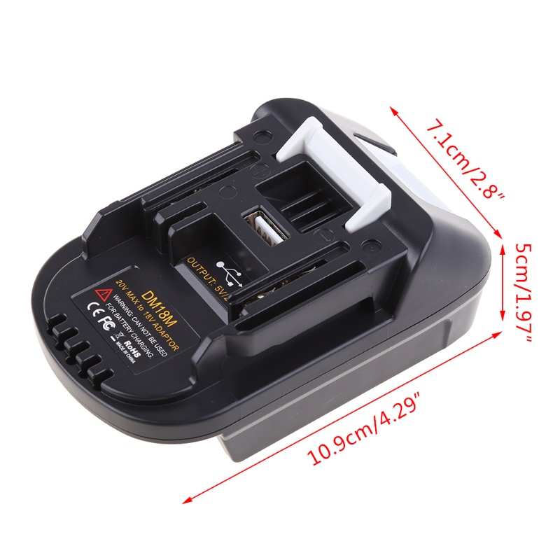 Bộ Chuyển Đổi Điện 20V Sang 18V DM18M Bl1830 Bl1850 Chuyên Dụng Cho Gia Đình