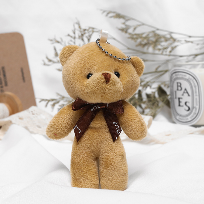 Gấu nhồi bông mini dễ thương phù hợp làm quà cho bé