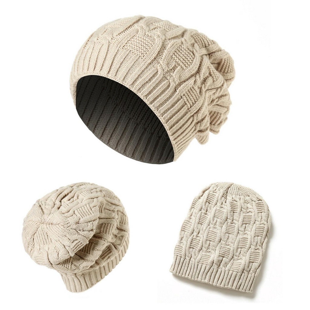 Mũ beanie Trùm Đầu Giữ Ấm Thời Trang Thu Đông