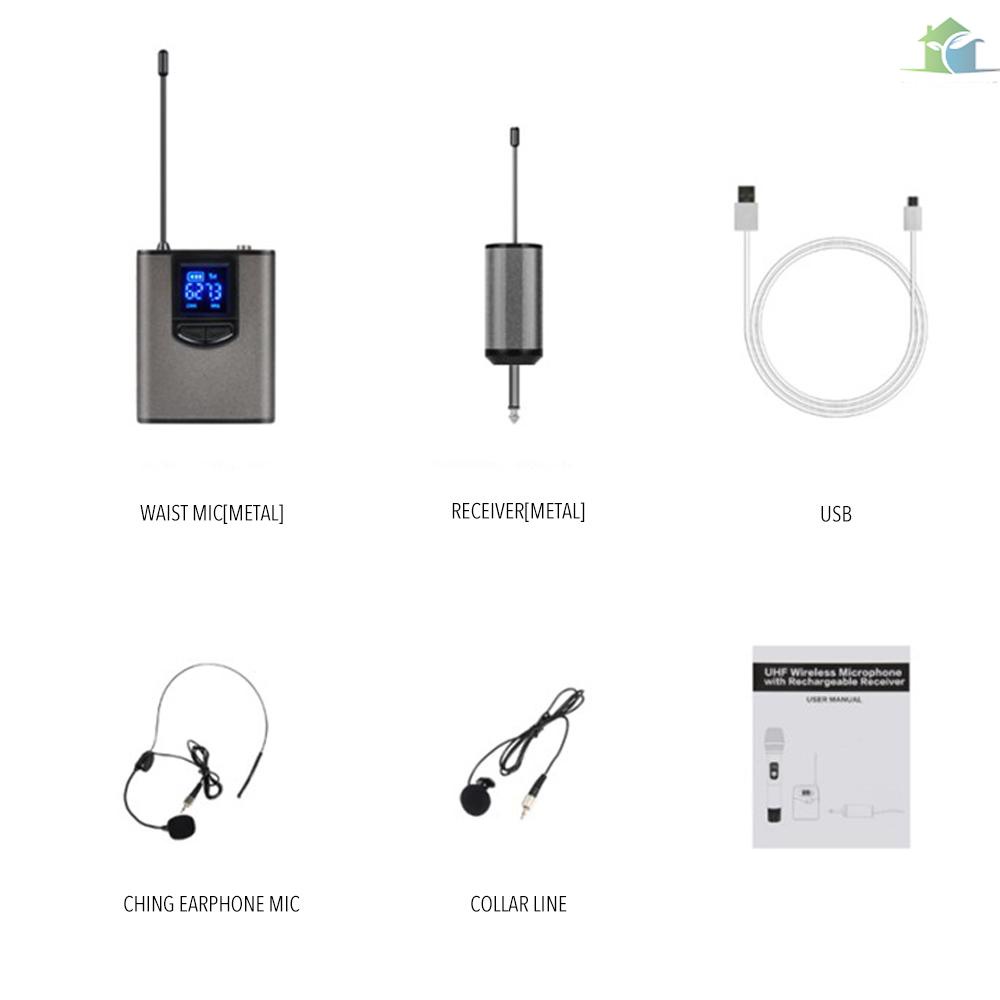 Microphone Cài Áo Không Dây Mini Nhỏ Gọn Tiện Lợi Dành Cho Giáo Viên