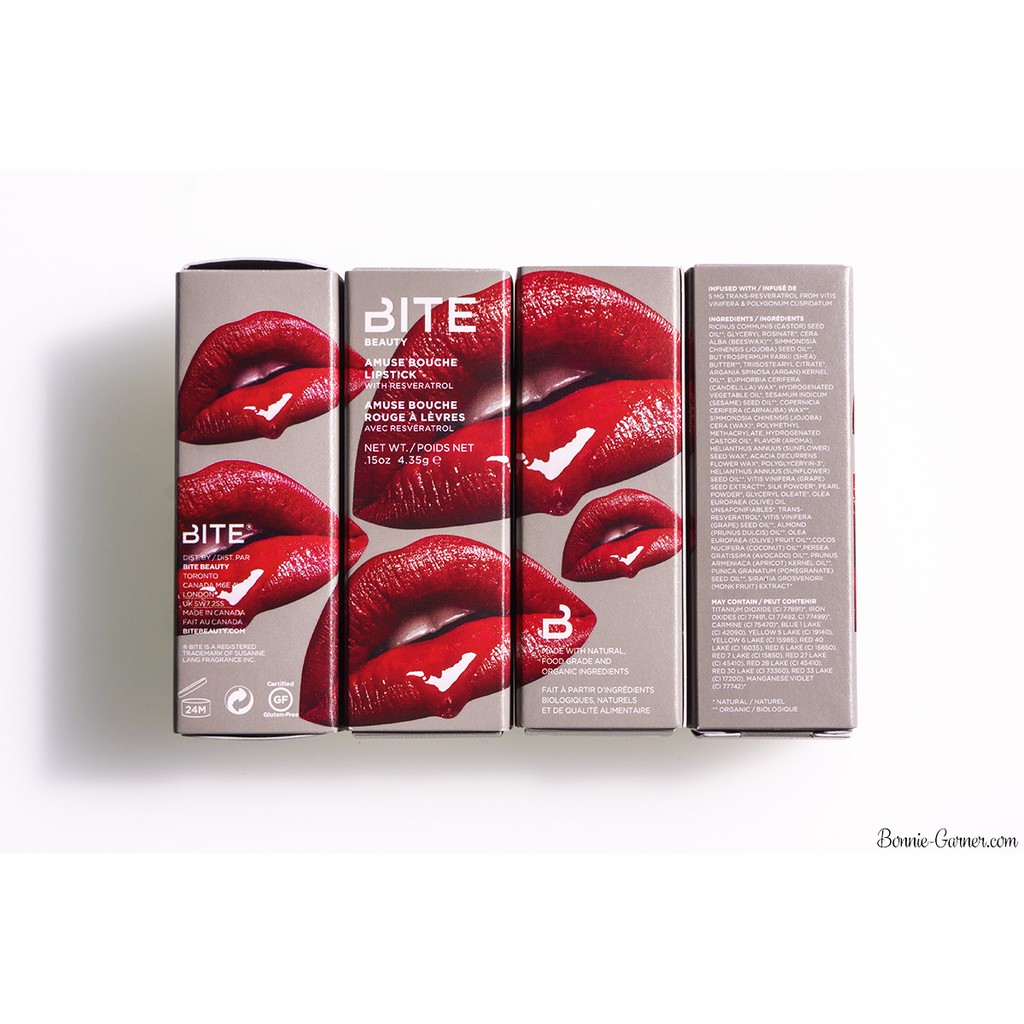 Son hữu cơ BITE BEAUTY Bite Amuse Bouche Lipstick