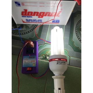 BỘ ĐẢO ĐIỆN BÌNH ẮC QUY 12V RA 220V -80W