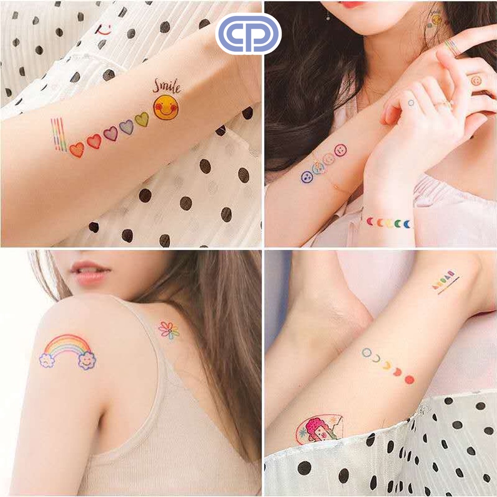 Hình xăm dán từ 2 - 7 ngày