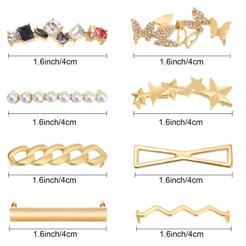 Set 1 / 8 Phụ Kiện Kẹp Dây Giày DIY Charms