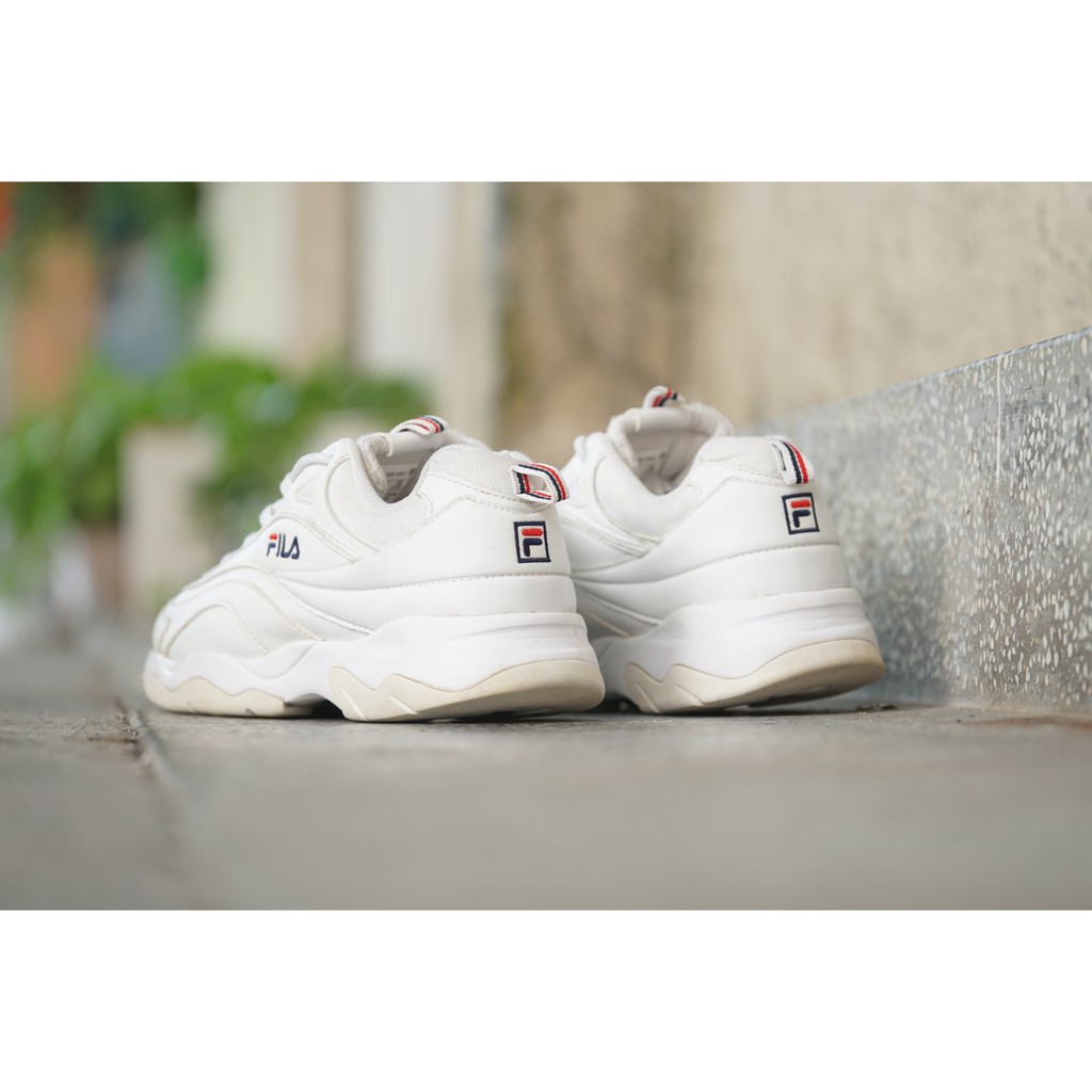 [Secondhand] Giày Thể Thao Fila Chunky Ray Pink Prism White FS1SIA1160X-WWT Chính hãng