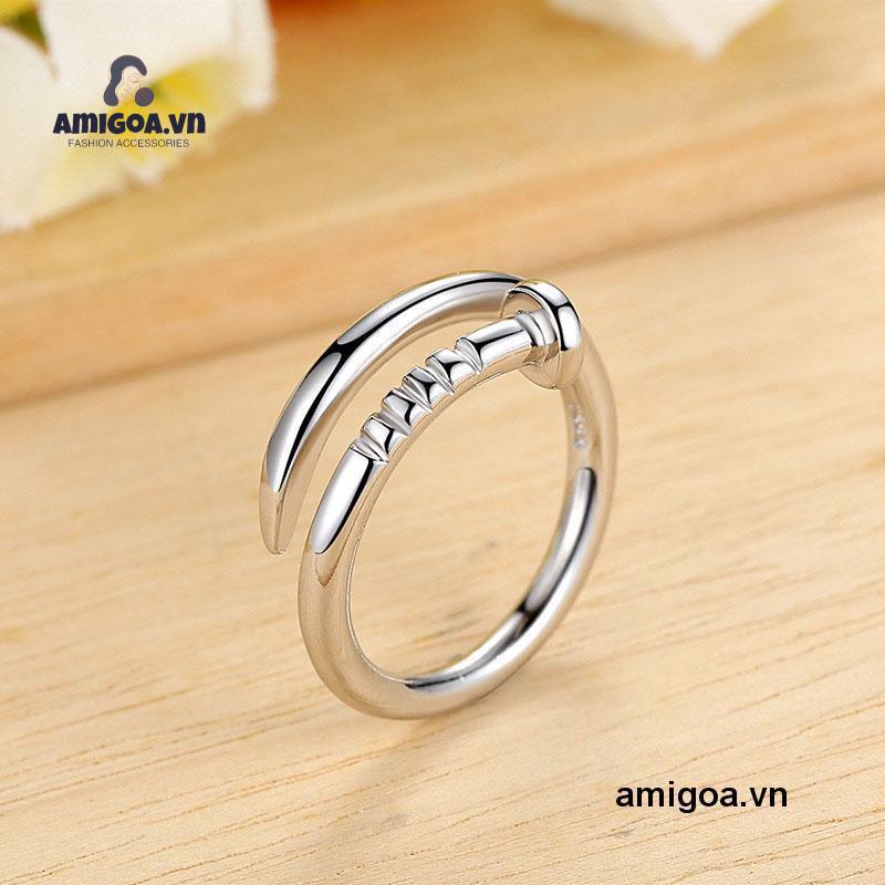 ✨✨Nhẫn Thép Titan Thời Trang Dành Cho Nam Và Nữ