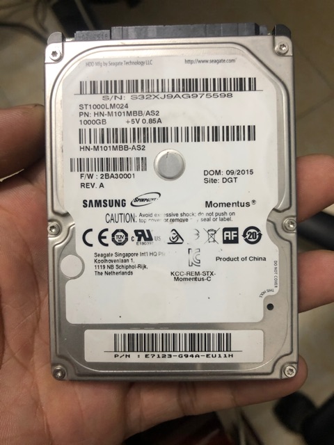 Ổ cứng HDD 1TB SATA3 7200rpm 3.5 inch cũ | BigBuy360 - bigbuy360.vn