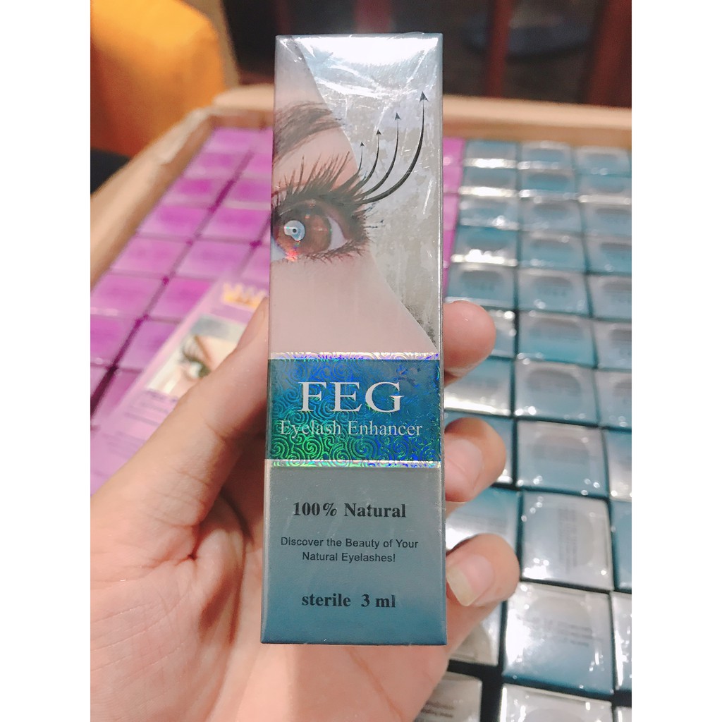 [HÀNG CHÍNH HÃNG] Dưỡng Mi FEG EYELASH ENHANCER - Mi Mọc Dài, Dày Nhanh Chóng