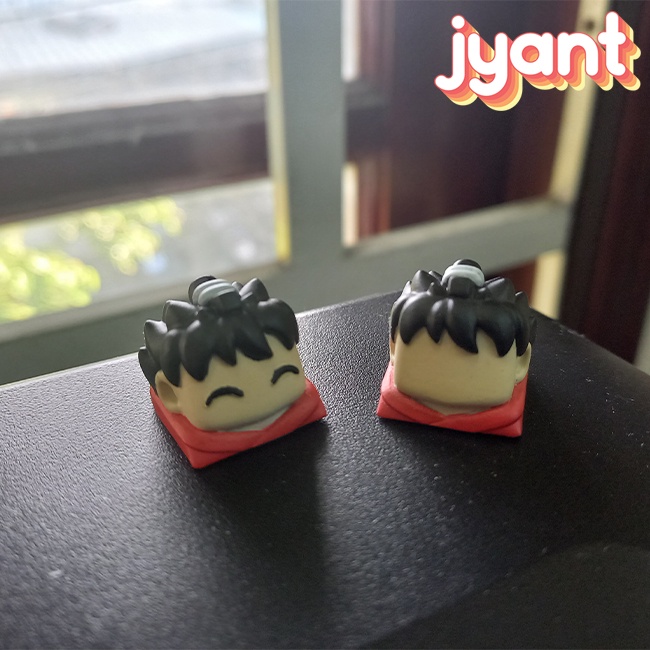 Nút keycap bàn phím cơ Luffy arc Wano anime One Piece