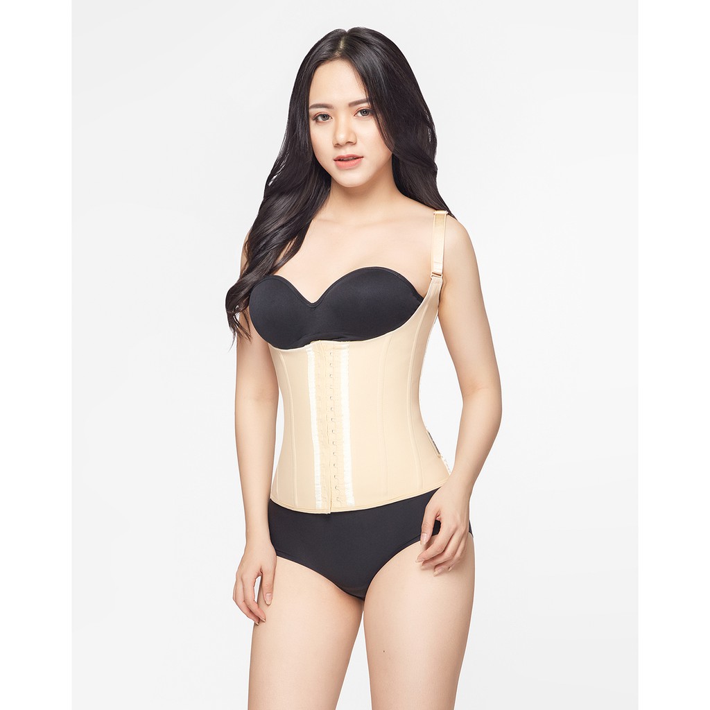 Đai Nịt Bụng Latex Gile Giảm Mỡ Bụng & Lưng Hiệu Quả, Latex Slim 200 Vietcorset Chính Hãng - HẠ SIZE MIỄN PHÍ TRỌN ĐỜI]