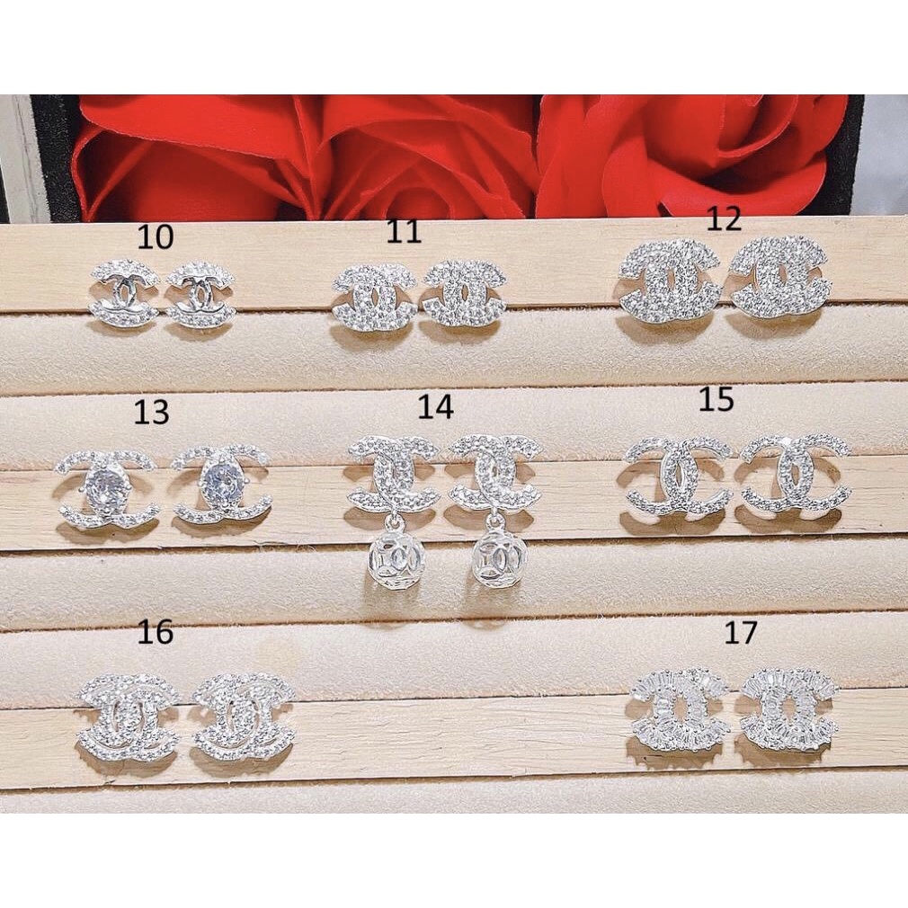 Bông tai chuẩn bạc ta . Giảm giá kịch sàn