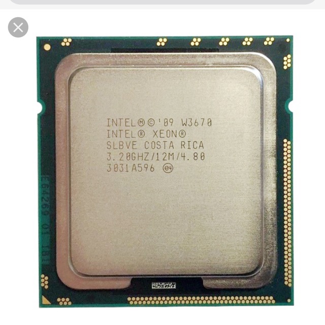 Intel Xeon UP W3670 3.20 GHz Processor - Socket B LGA-1366 Hexa-core - 12 MB Cache - 4.80 GT/s QPI | WebRaoVat - webraovat.net.vn